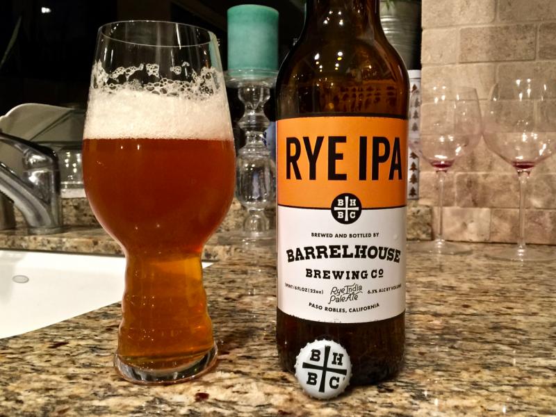 BarrelHouse Rye IPA