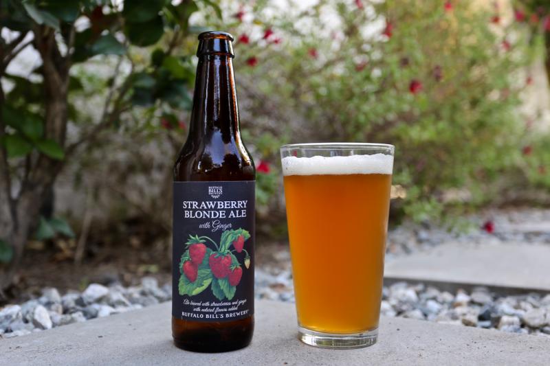 Strawberry Blonde Ale with Ginger