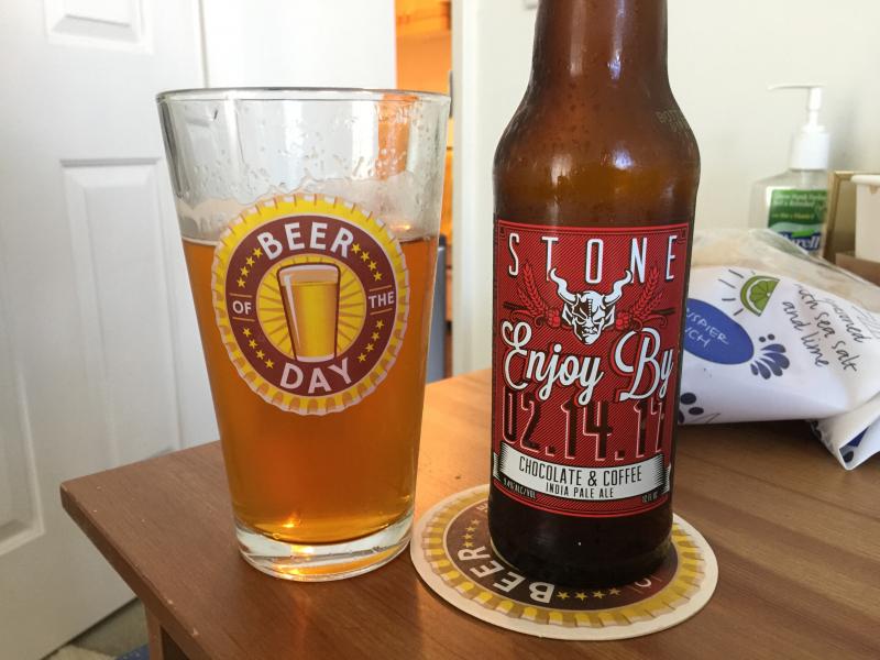 Stone Enjoy By 02.14.17 Chocolate & Coffee IPA