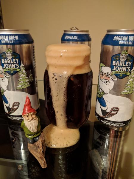 Barley John's Boggan Brew winter ale