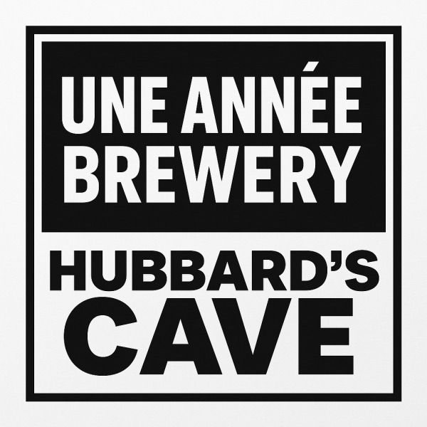 Une Annee Brewery / Hubbard's Cave logo