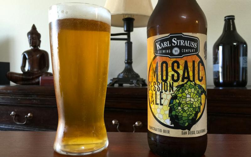 Karl Strauss Mosaic Session Ale